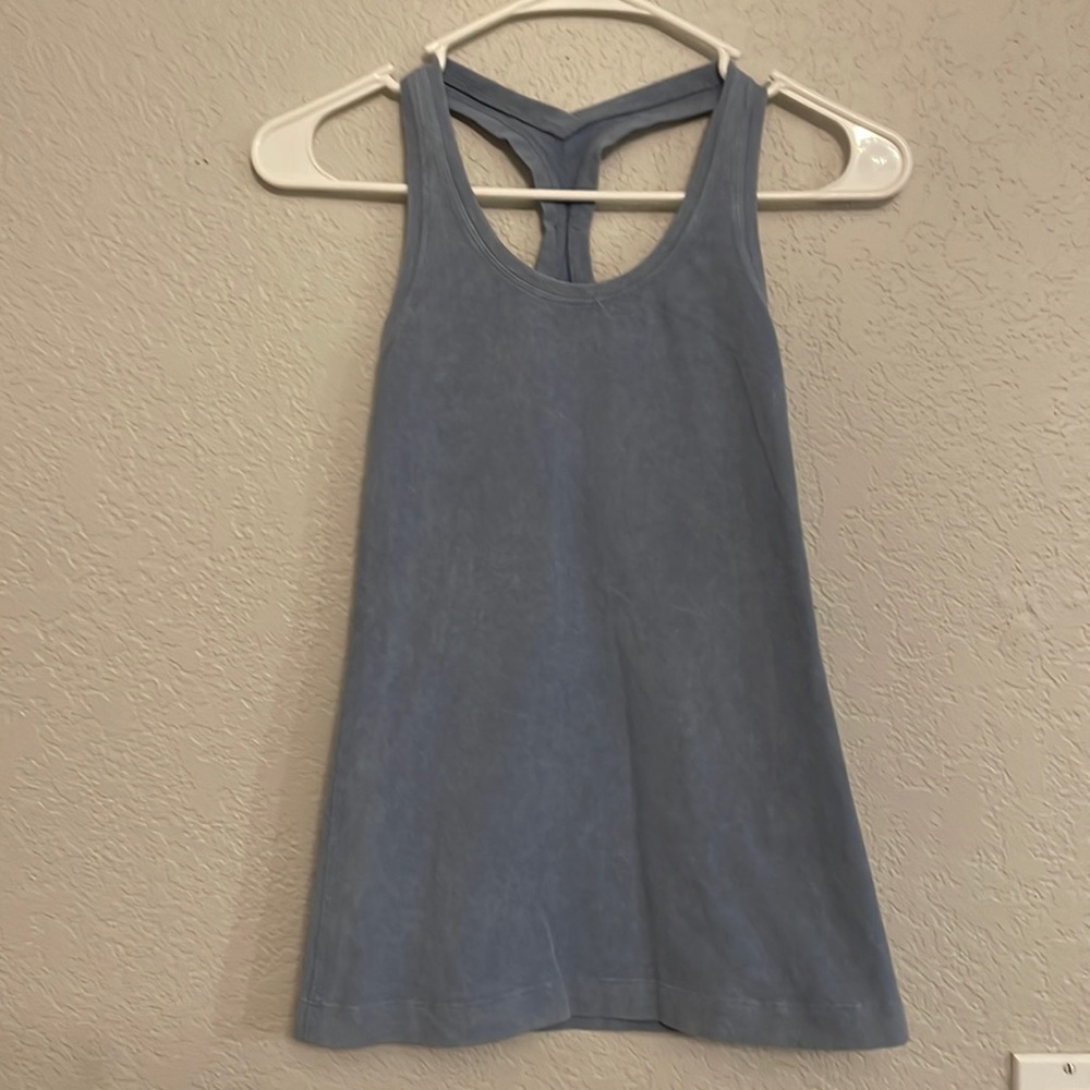 LuluLemon Faded Blue Tank